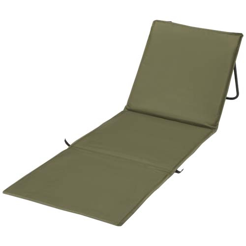 Chaise longue à personnaliser avec pochette Serene Vert forêt